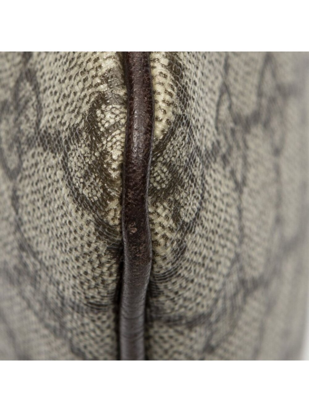 ★SOLD★ Gucci Flat Tote Brown Beige Supreme Canvas - Picture 8 of 10